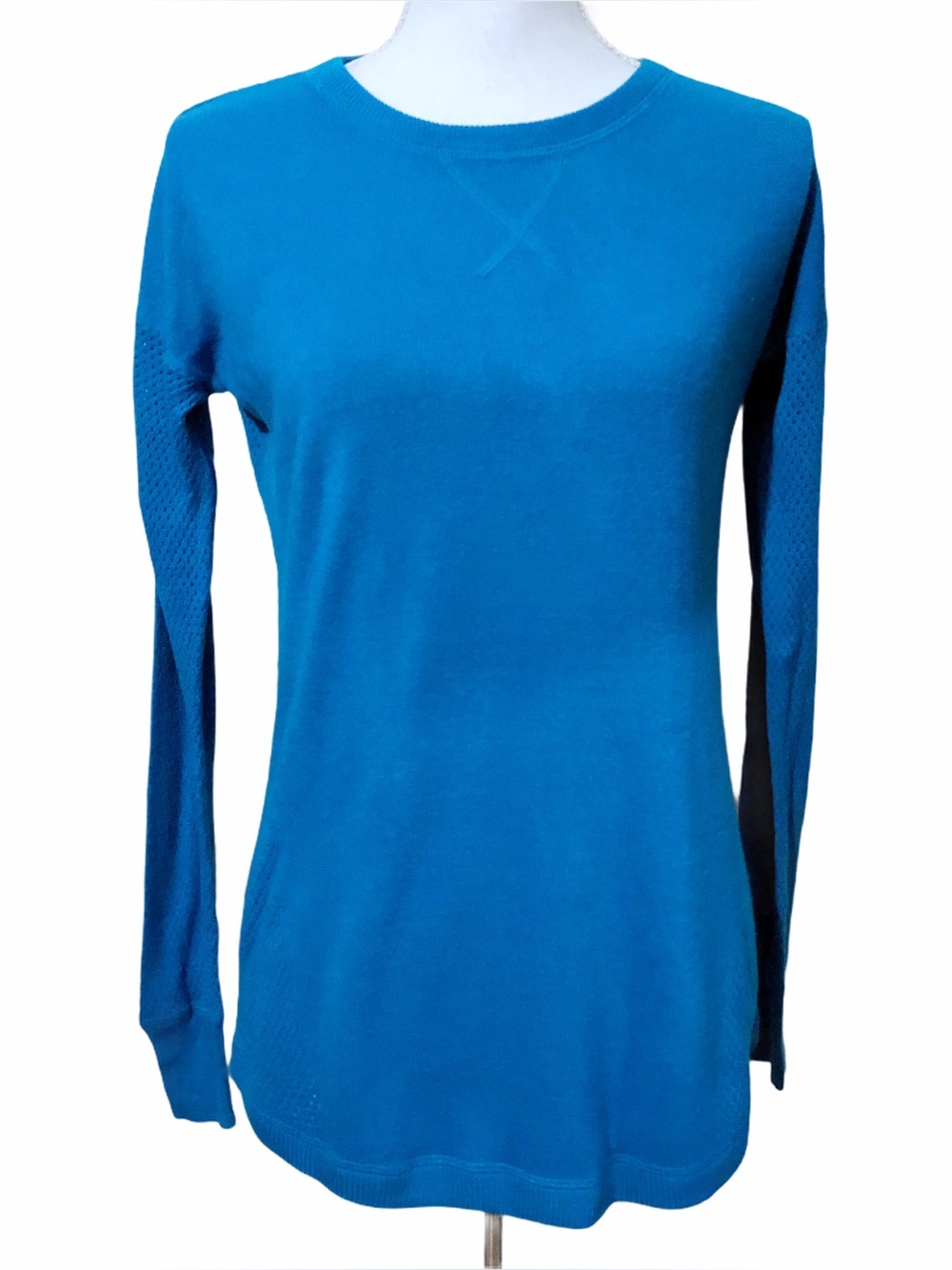 Sweet Romeo Blue Long Sleeve Sweater Size Medium